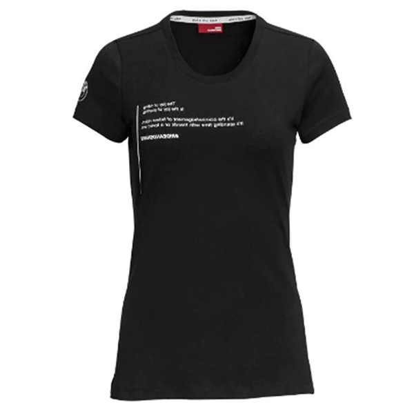 BMW T-shirt, MLAR, sort, dame