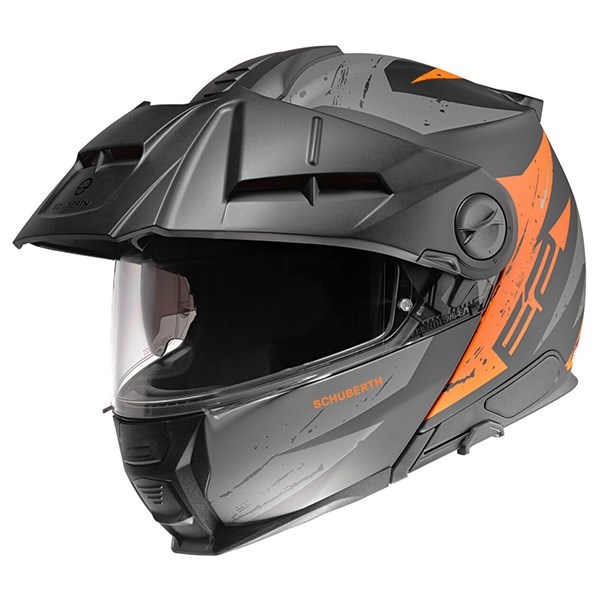 Schuberth hjelm E2 Explorer mat orange