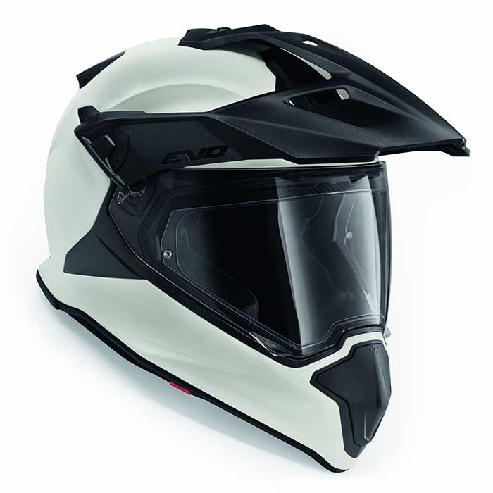 BMW GS hjelm Carbon Evo Light White