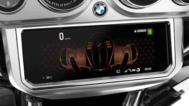 bmw r18 trancontinental tft display xpedit