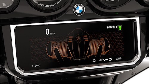 bmw r 18 b tft display xpedit