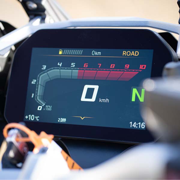 bmw r 1250 gs tft skærm xpedit