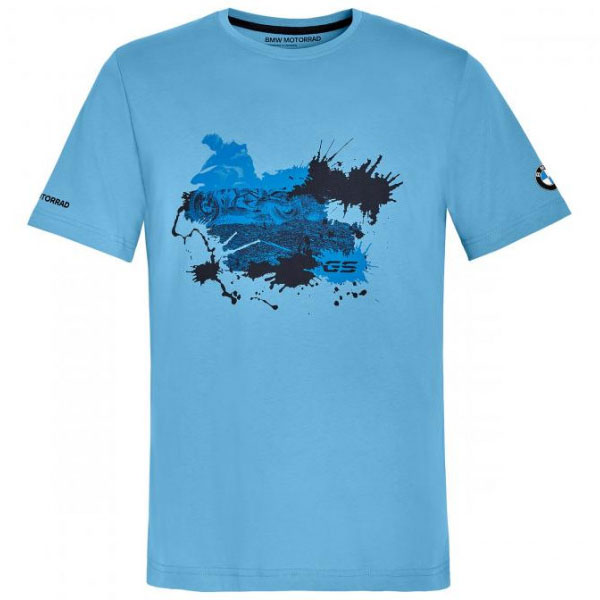 BMW R1250 GS T'shirt, Lyseblå