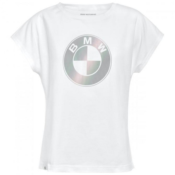 BMW Motorrad Hologram T-shirt, Hvid, Dame