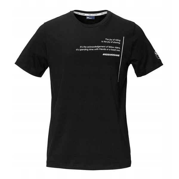 BMW T-shirt, MLAR, Sort, herre