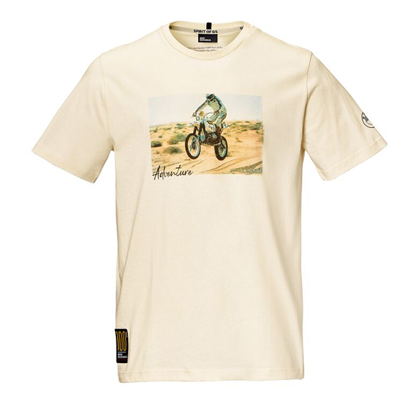 BMW Adventure T'shirt, Off-white, Herre