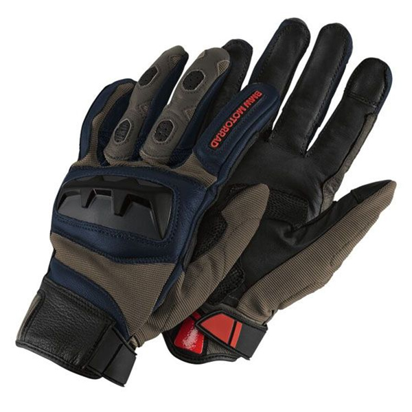 BMW handsker, GS Rallye, Khaki/Blå