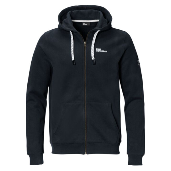 BMW Zip hoodie MLAR sort, herre