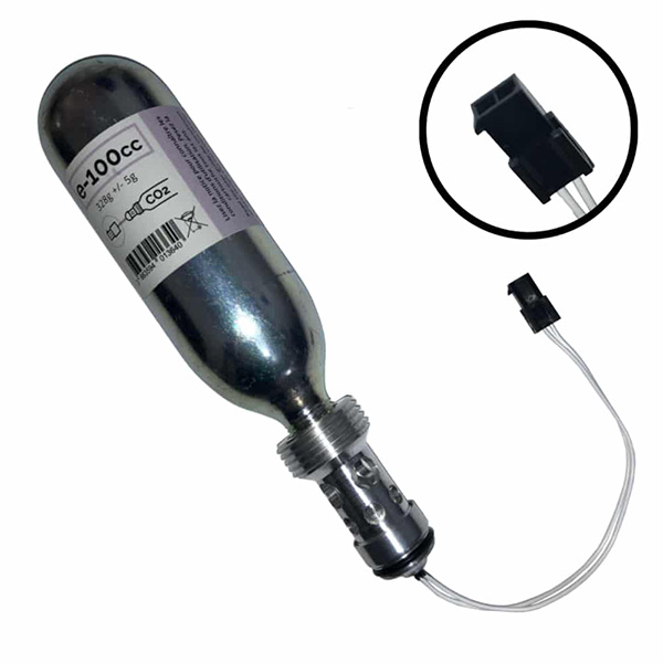 Helite CO2 Patron Elektronisk 100cc