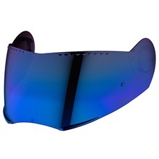 Schuberth visor, blue mirrored C3/C3PRO/S2/S2Sport