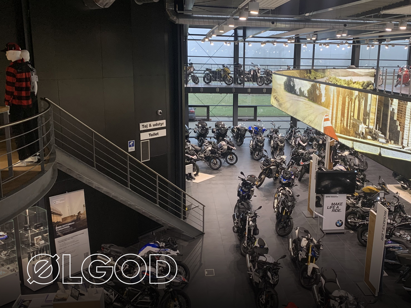 Udstillingslokalet i Xpedits afdeling i Ølgod