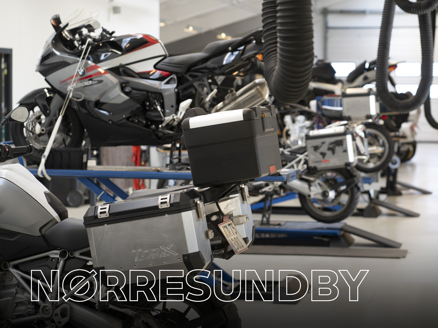 Værkstedet i vores afdeling i Nørresundby