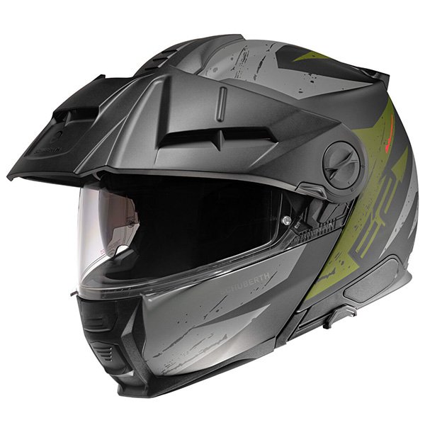 Schuberth hjelm E2 Explorer Matt Green