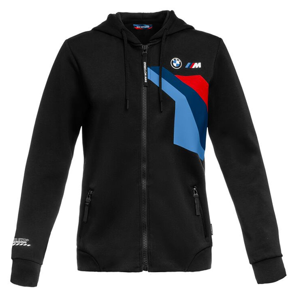 BMW Motorsport hættetrøje med lynlås Dame