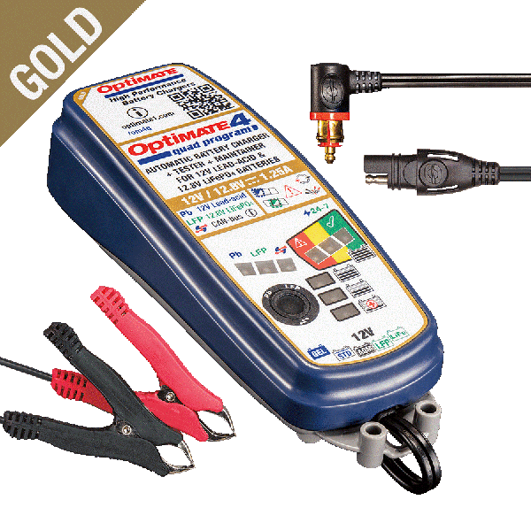 Batterilader OPTIMATE 4 Quad Premium