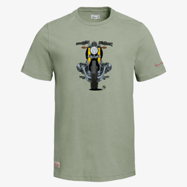 BMW R12 T'shirt, Khaki