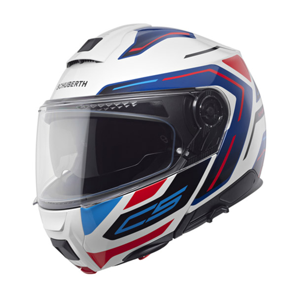 Schuberth C5 Hjelm Omega White 