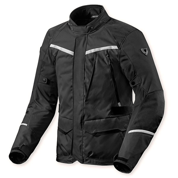 Rev'it Voltiac 3 H2O Jakke, Sort/Sølv