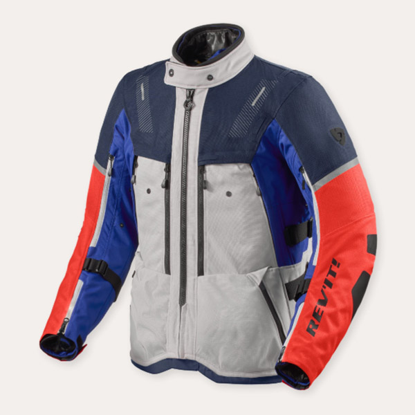 Rev'it Sand 5 H2O Jakke, Sølv/Blå