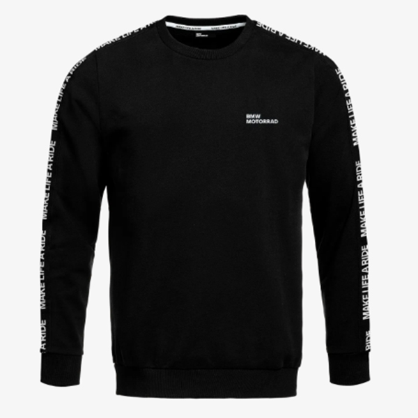  BMW Make Life A Ride Sweatshirt, Sort, Herre