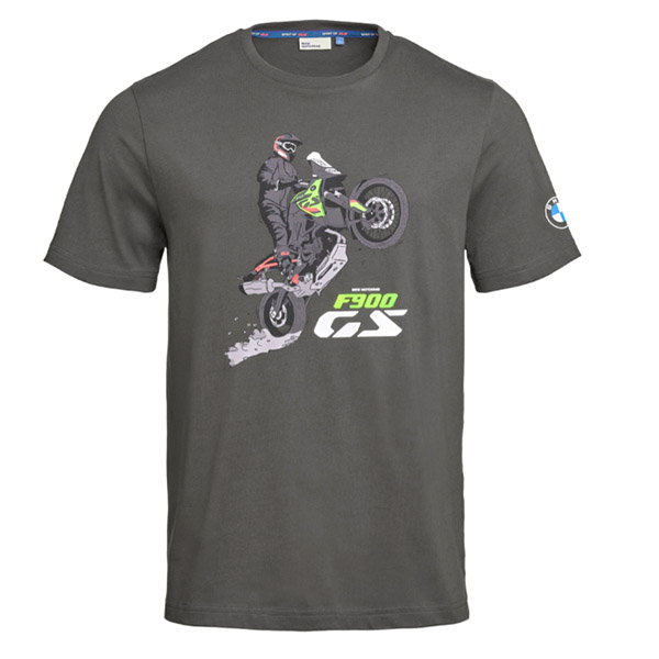 BMW F 900 T-shirt, Brun, Herre