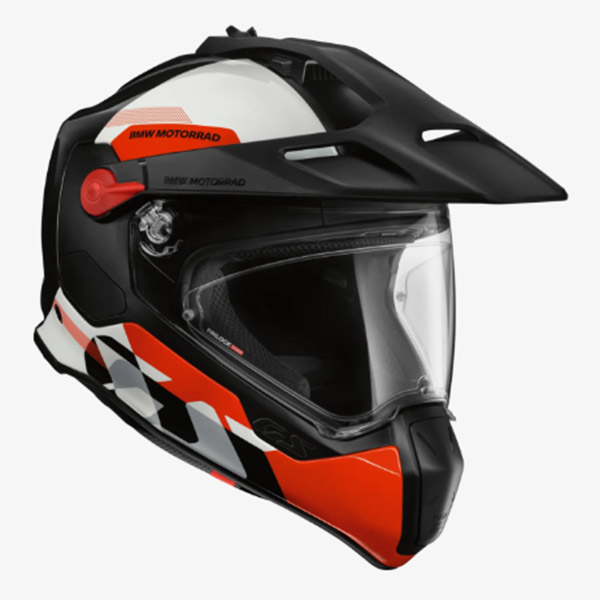 BMW GS Ralley Carbon ECE Hjelm, Lima