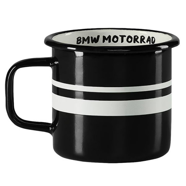 BMW Enamel kop Twin Stripes